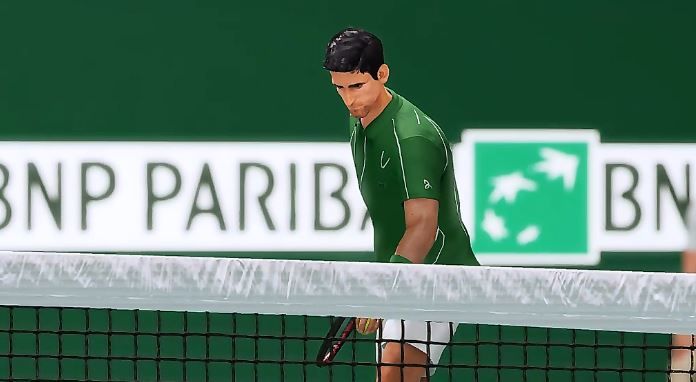 Novak Djokovic in versione virtuale