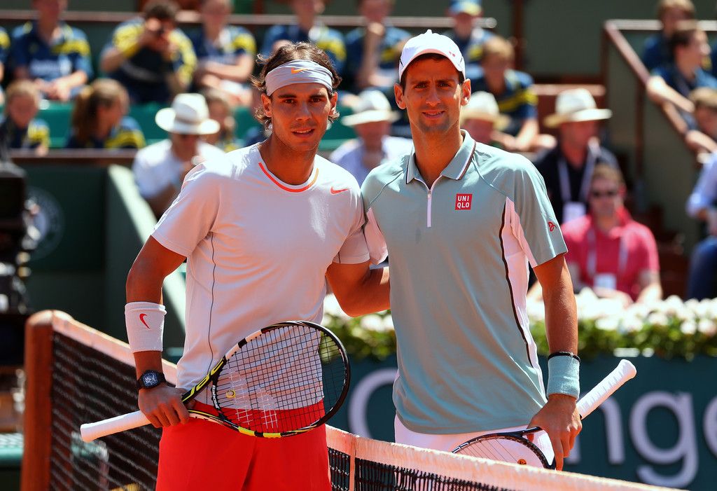 Rafa e Novak, che sfida