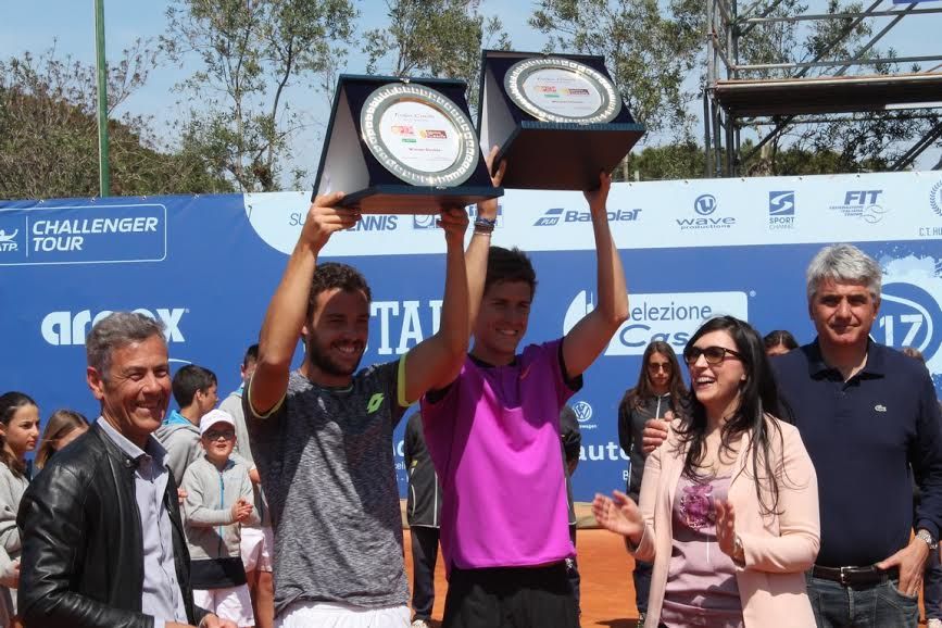 Challenger Barletta, a Cecchinato e Donati il titolo nel Doppio (Video)