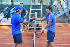 Nella foto Matteo Donati e Gianluigi Quinzi