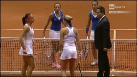 L'Italia fuori al primo turno di Fed Cup