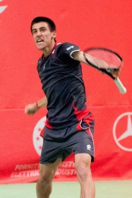 Damir Dzumhur classe 1992, n.304 del mondo - (foto GDVPixel).