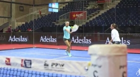 Sara Errani e la Medina Garrigues insieme in un torneo di Padel