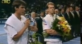 Roger Federer a 12 anni era presente come raccattapalle nella finale del torneo di Basilea tra Stich e Edberg