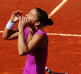 Sara Errani classe 1987, al n.4 della Race