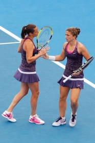 Sara Errani e Roberta Vinci nella foto