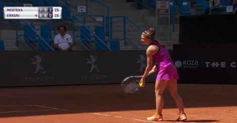 Sara Errani classe 1987, n.110 del mondo