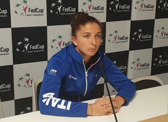 Sara Errani nella foto