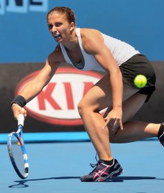 Sara Errani per la prima volta ai quarti di finale di una prova dello Slam