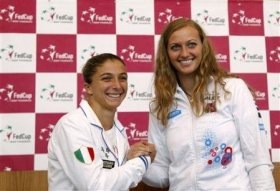 Sara Errani e Petra Kvitova sicure protagoniste nella sfida di Palermo