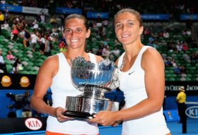 Sara Errani e Roberta Vinci al terzo titolo Slam in carriera nel doppio