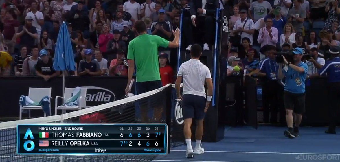 Australian Open: Fabbiano, vittoria da “gigante” incassando 67 Ace: Con -65 al servizio stabilisce un record di tutti i tempi (di Marco Mazzoni)