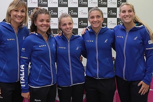 Nella foto il team azzurro