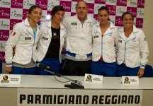 Fed Cup – Italia vs Ucraina 1-1 (Resoconto Prima Giornata)
