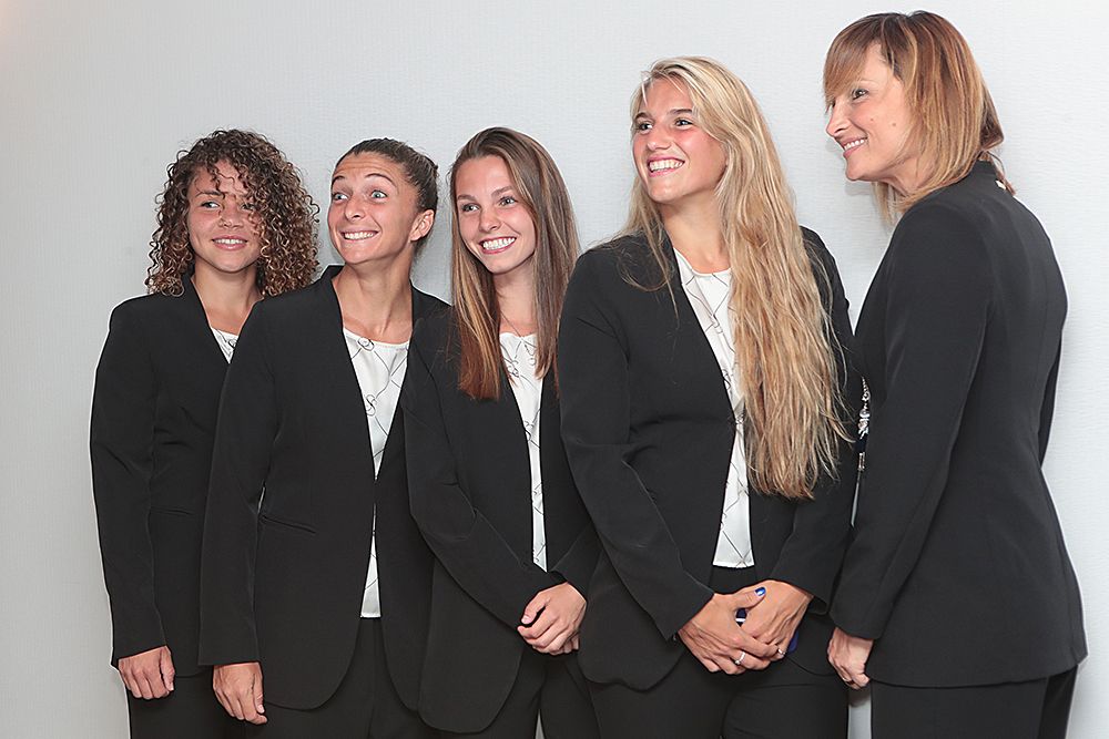 Le azzurre di Fed Cup