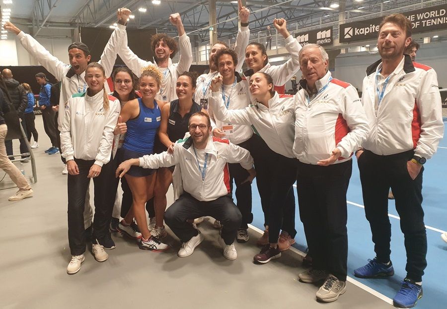 Live l'Italia in Fed Cup