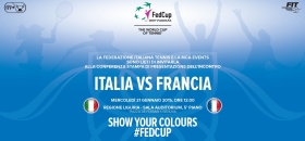 Appuntamrnto domani pomeriggio (mercoledì) con le prime parole delle protagoniste della prossima FedCup a Genova