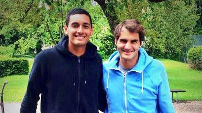 Roger Federer e Nick Kyrgios