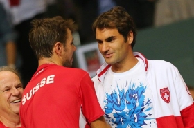 Roger Federer e Stanislas Wawrinka