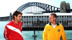 Roger Federer e Lleyton Hewitt