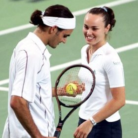 Roger Federer e Martina Hingis