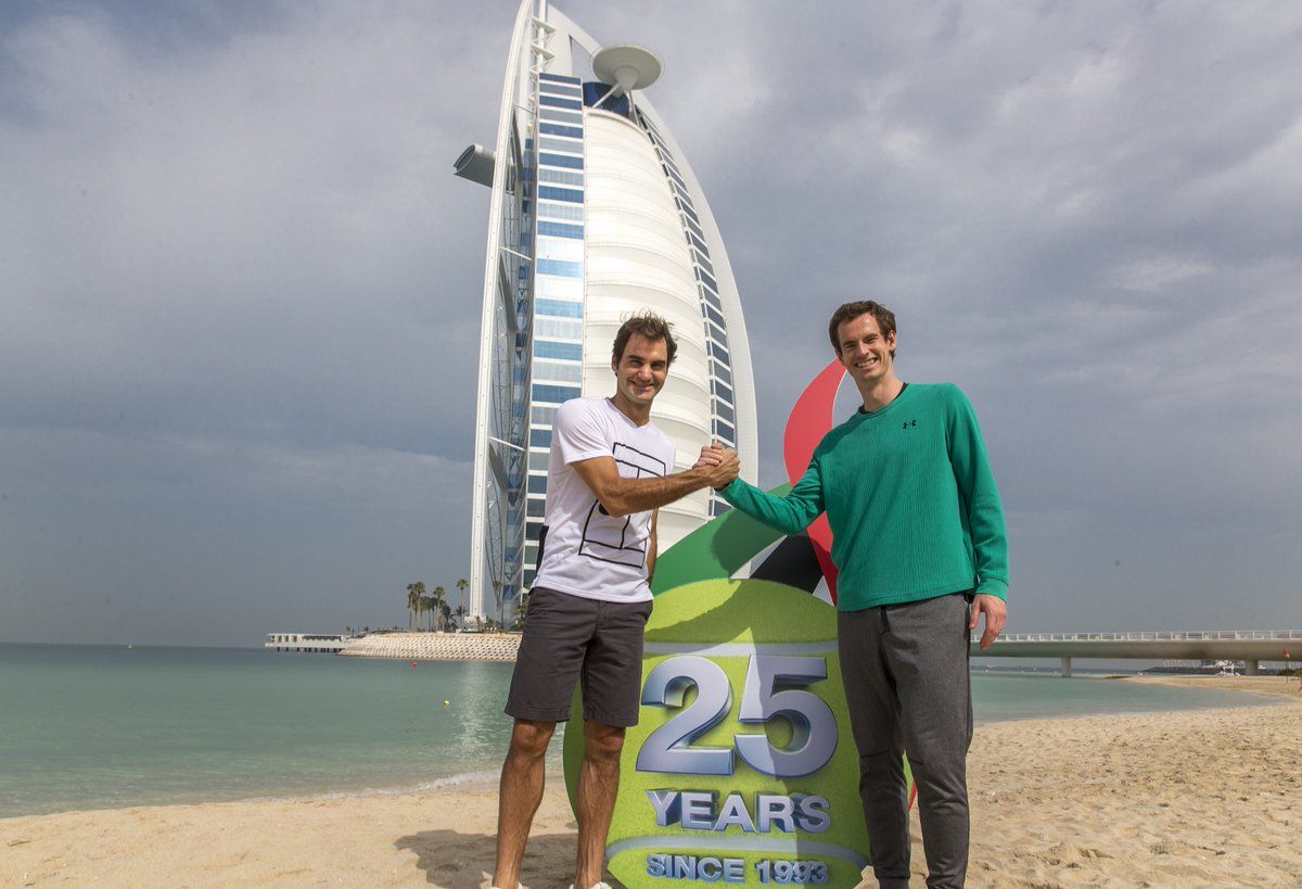 Roger Federer e Andy Murray