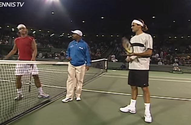 16 anni fa la prima sfida tra Roger Federer e Rafael Nadal (Video)