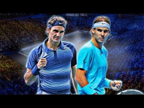 Rafael Nadal e Roger Federer nella foto