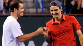 Roger Federer e Pete Sampras