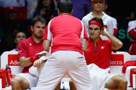 Davis Cup: Federer e Wawrinka non ci saranno nel match contro gli Stati Uniti