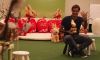 Roger Federer in visita all’Ospedale di Basilea