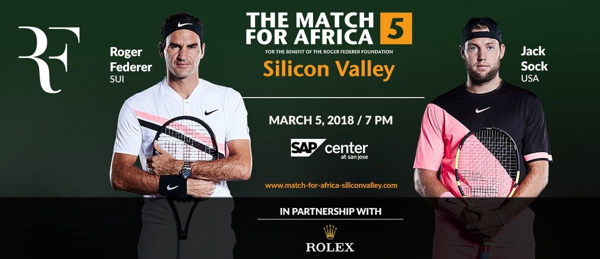 Roger Federer sfiderà Jack Sock a San Jose