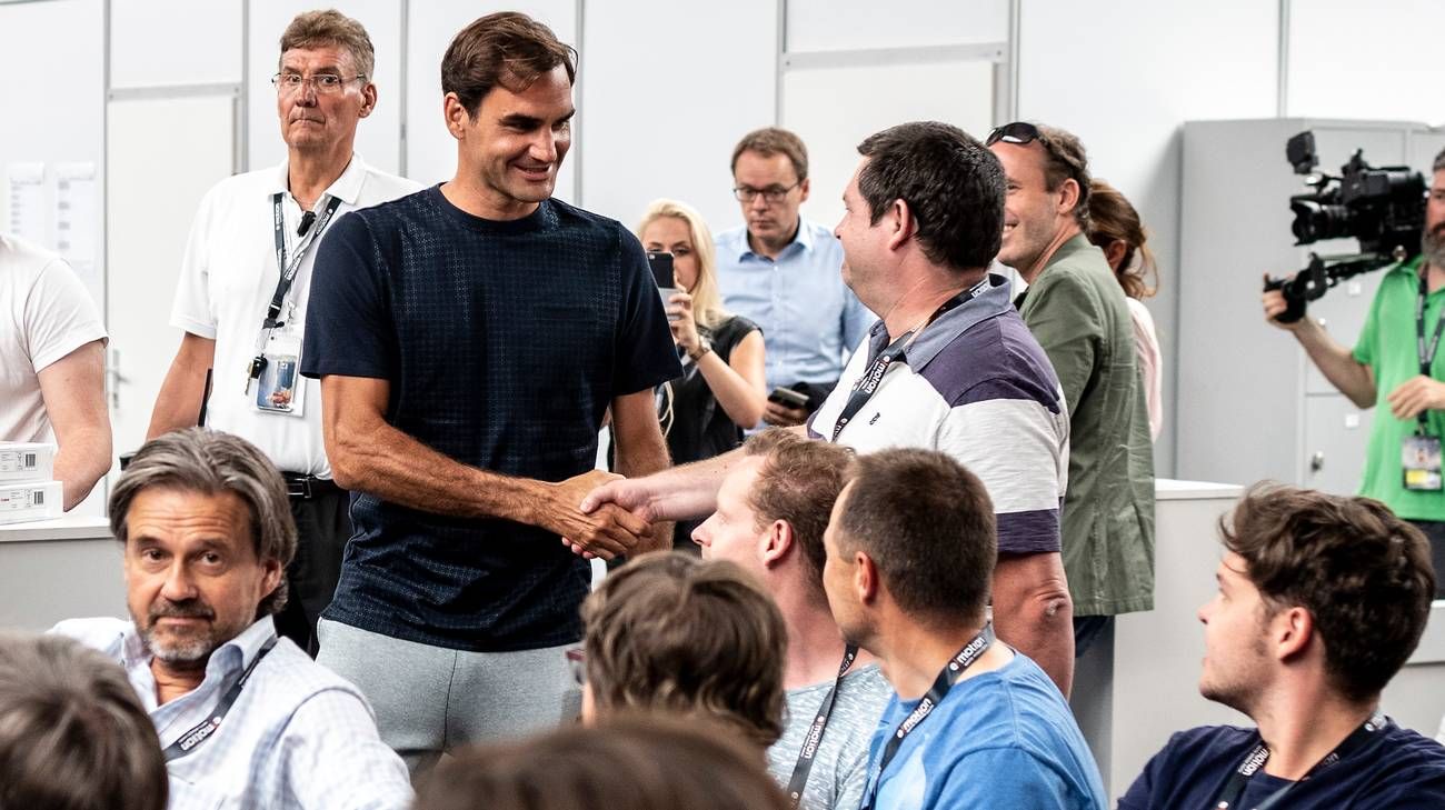 Roger Federer classe 1981, n.2 del mondo