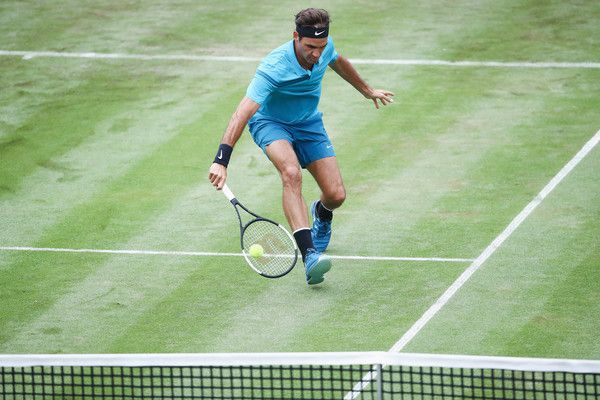 Roger Federer nella foto