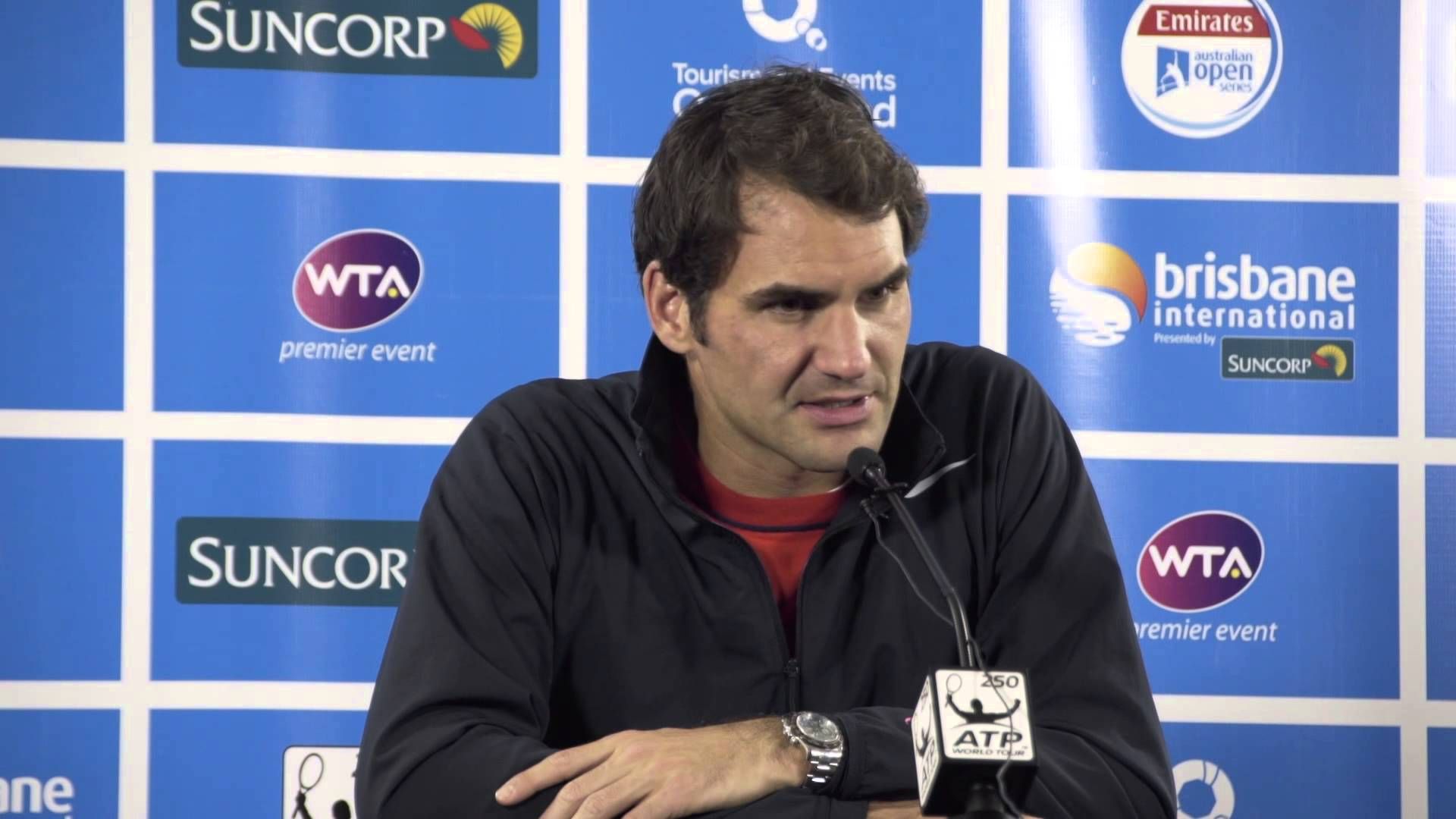 Roger Federer nella foto