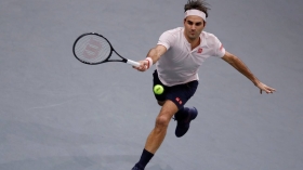 Roger Federer nella foto