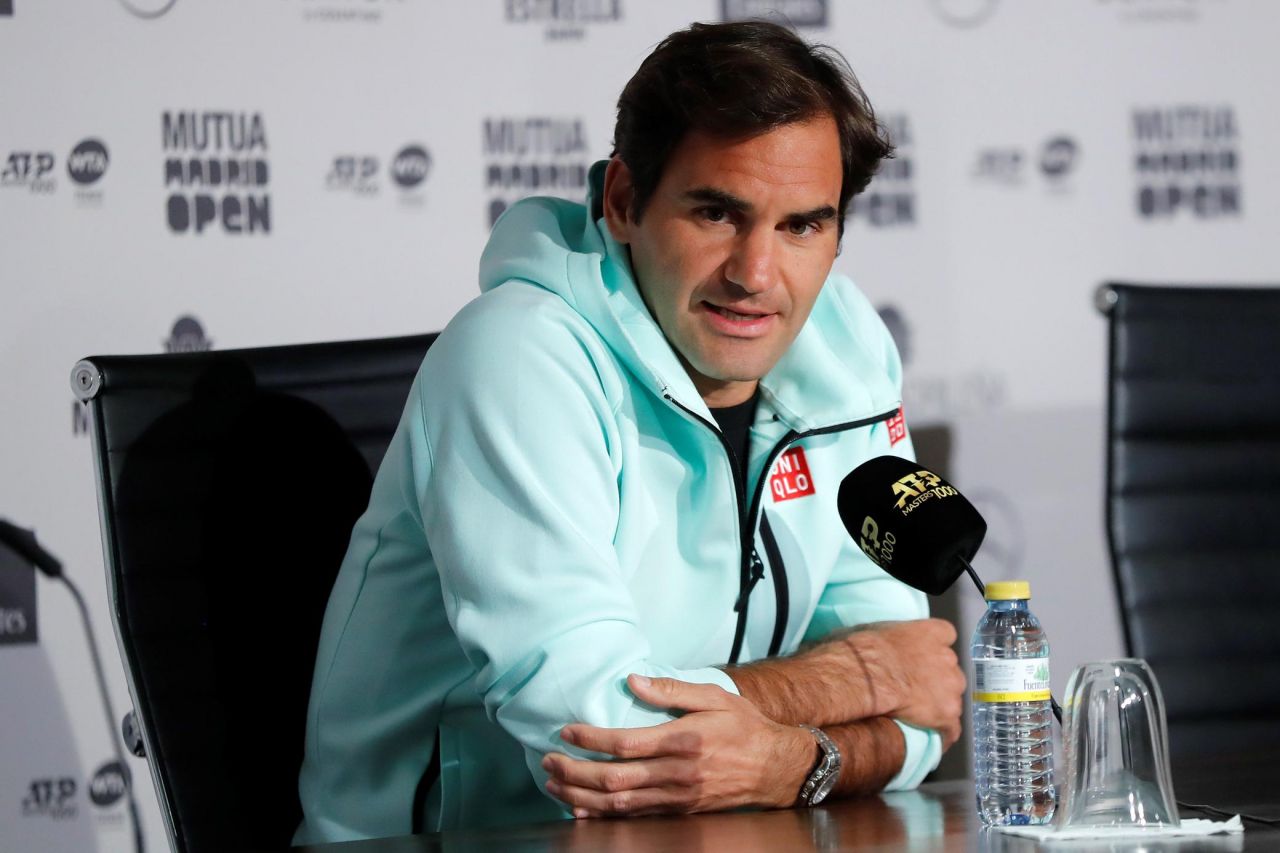 Federer 'gioco a Roma e non vedo l'ora' Federer 'gioco a Roma e non vedo l'ora'