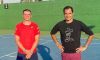 Federer si allena a Dubai con il connazionale Juniores Dominic Stricker