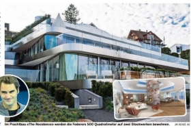 La villa di Roger Federer