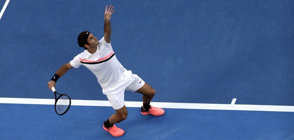 Roger Federer agli Australian Open 2018