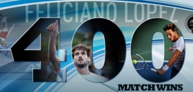 400 vittorie nel circuito maggiore per Feliciano Lopez