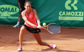 Cristiana Ferrando, 19 anni, è entrata in tabellone come lucky loser - (foto Maffeis)
