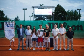 Il vincitore ed il finalista del torneo di Padova - Foto Lodovica Barbiero