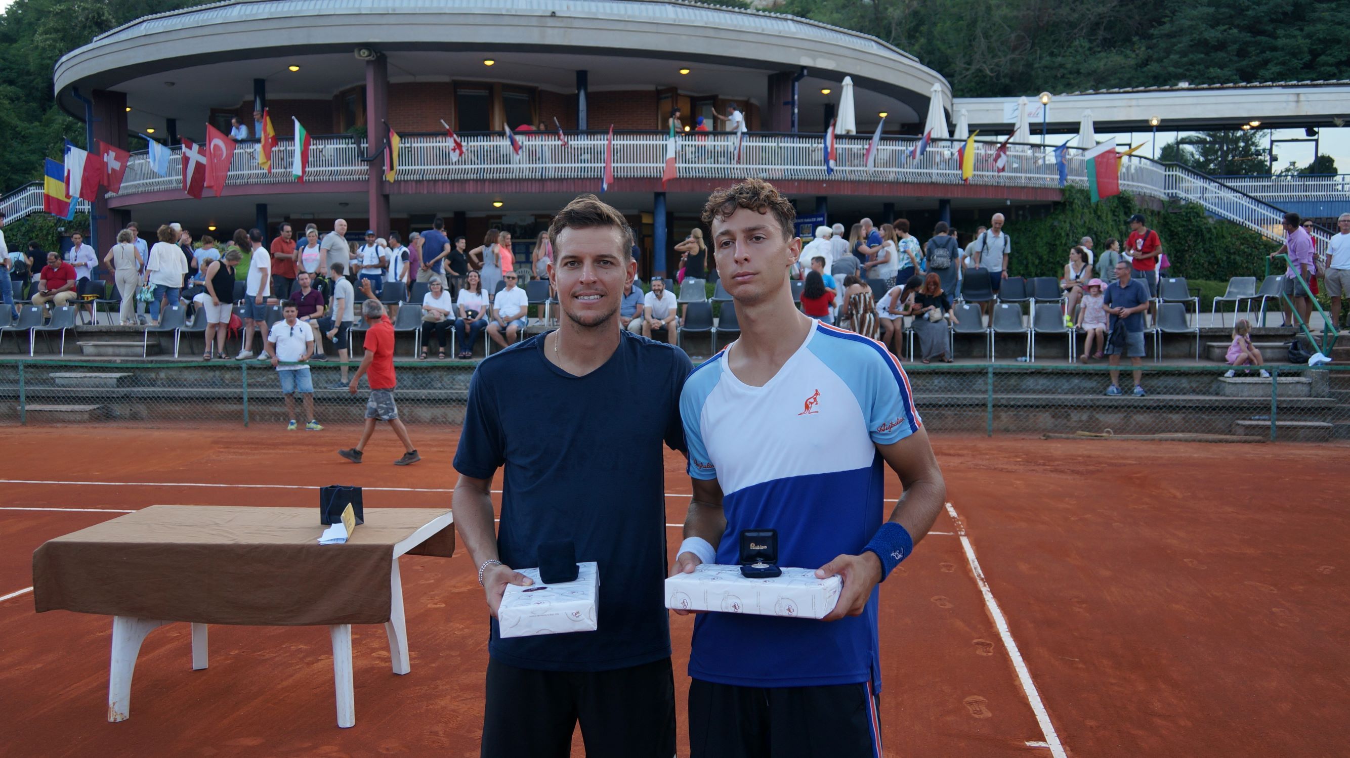 Il vincitore e finalista del torneo di Cuneo