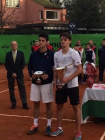 I finalisti del singolare maschile