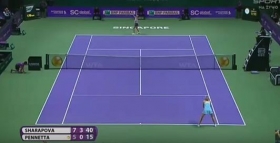 L'ultima partita ufficiale di Flavia Pennetta