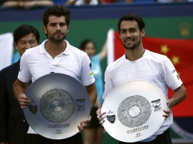 Fabio Fognini e Simone Bolelli nella foto