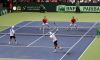 Coppa Davis Semifinale: Svizzera vs Italia 2-1. Nel doppio Fognini-Bolelli battono in cinque set Wawrinka-Chiudinelli e portano gli elvetici alla terza giornata