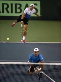 Fabio Fognini e Simone Bolelli nella foto