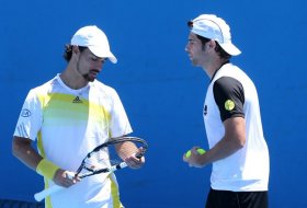 Fabio Fognini e Simone Bolelli ai quarti di finale nel doppio all'Australian Open - Foto Tonelli